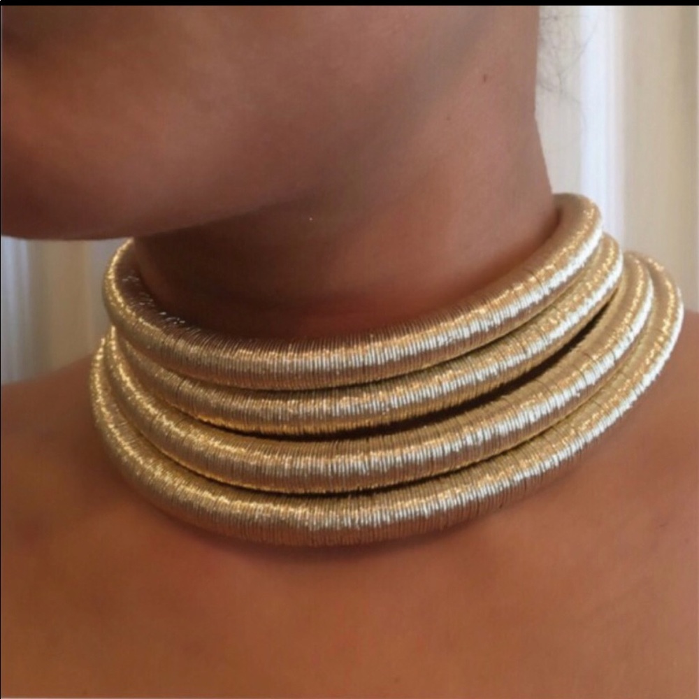 Gold necklace